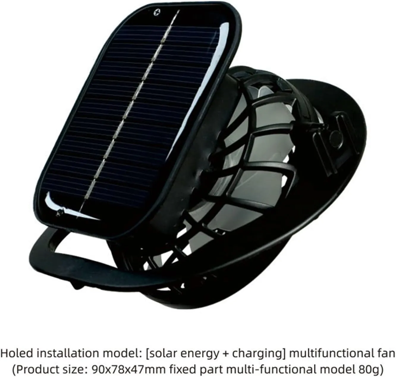 Wide Brim Solar Fan Hat, UPF 50  Bucket Hat with Solar Powered Fans for Hiking Fishing Outdoor Beach Camping