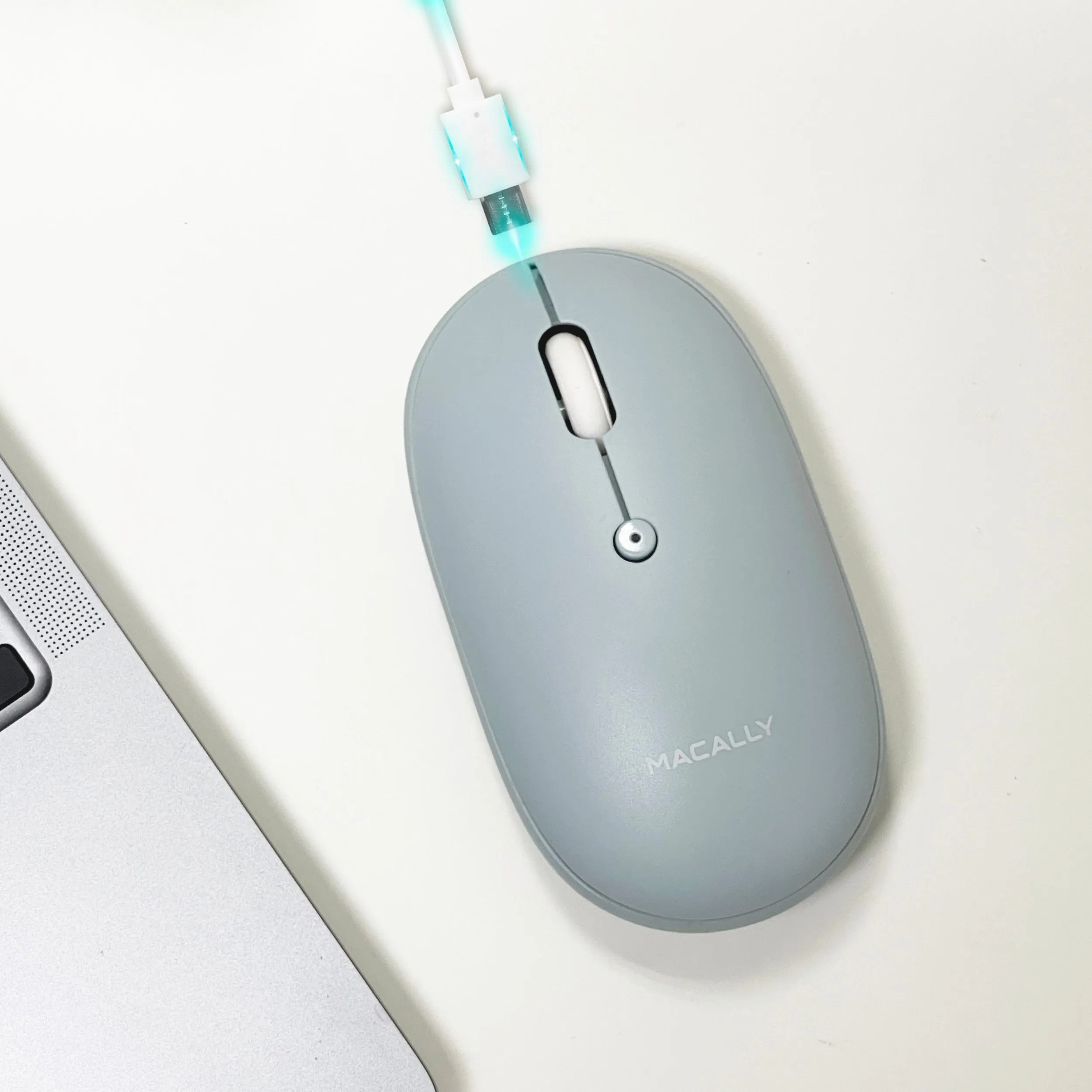 Wireless Mouse for Mac and PC (Blue)