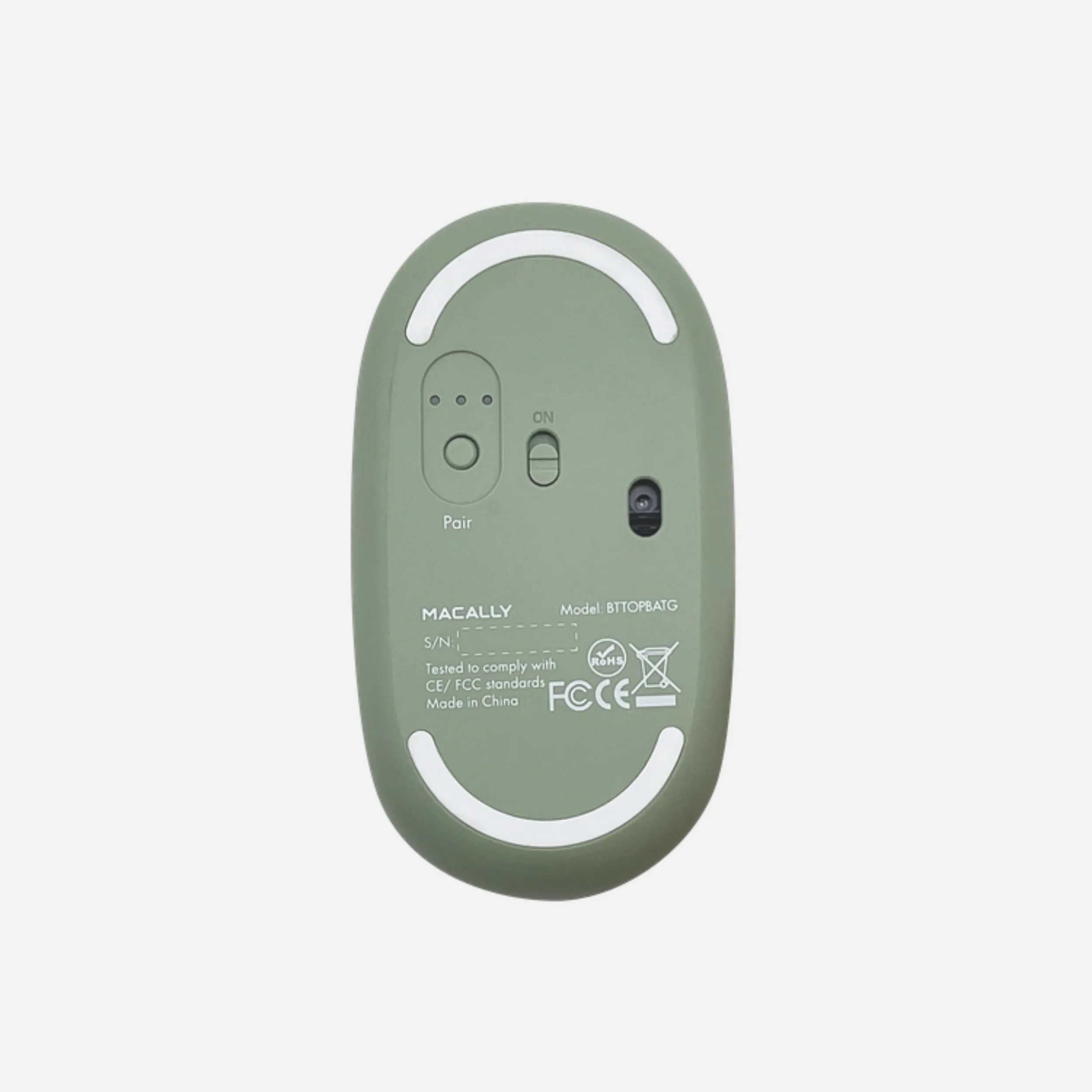 Wireless Mouse for Mac and PC (Green)
