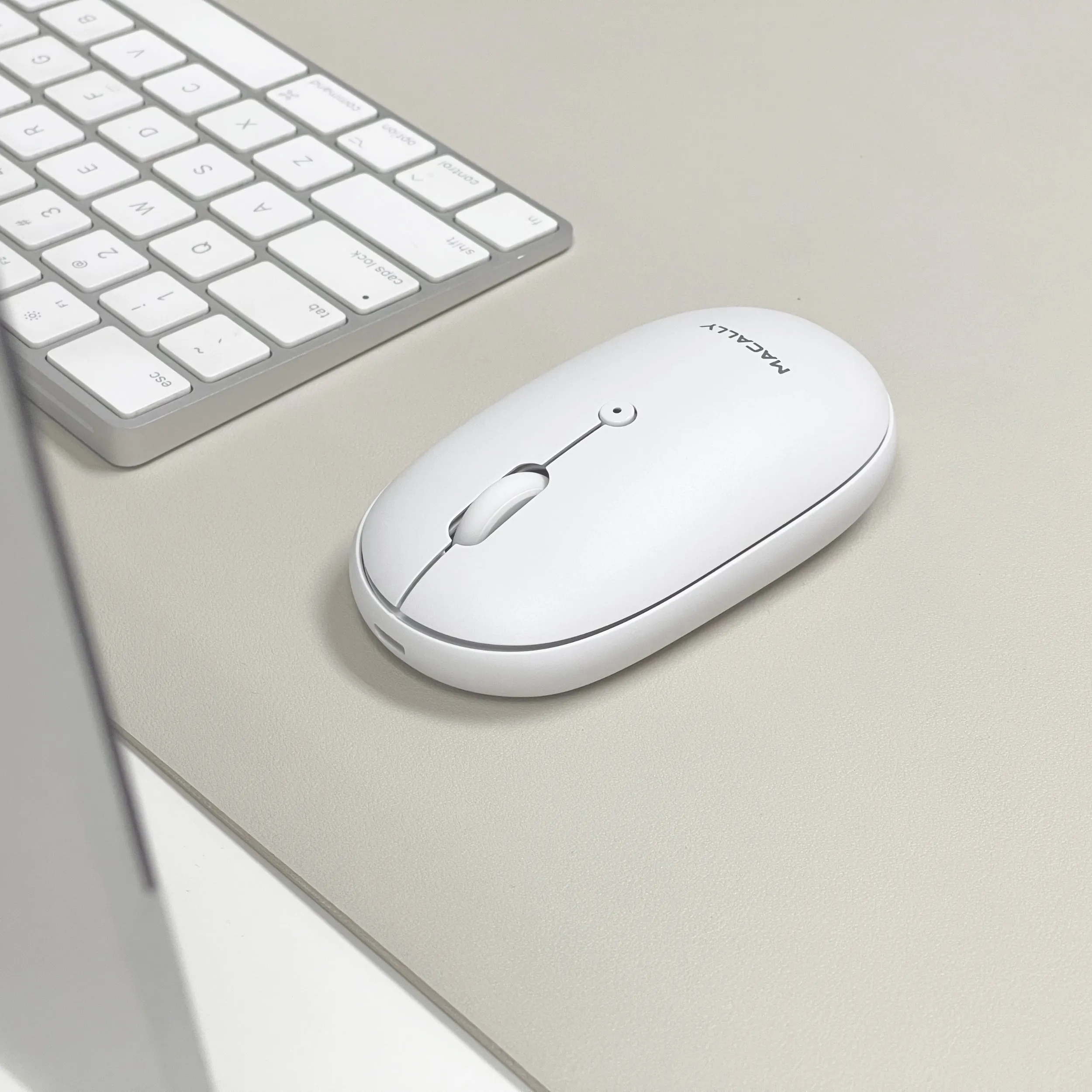 Wireless Mouse for Mac and PC (White)