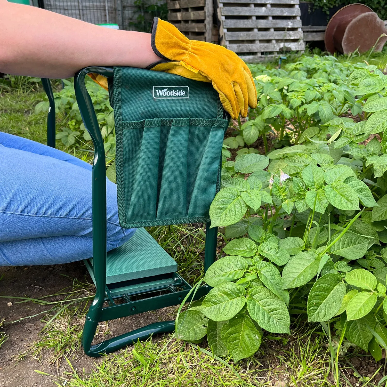 Woodside Foldable Garden Kneeler