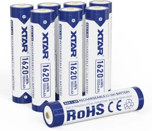 XTAR AAA Lithium Rechargeable Battery Triple AAA Batteries Rechargeable 1.5V AAA 1620mWh (8pcs 1620mWh 1.5V AAA)