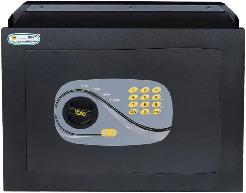 YALE Tresor Series 326 Y3260520 Digital Wall Safe Y326 Black