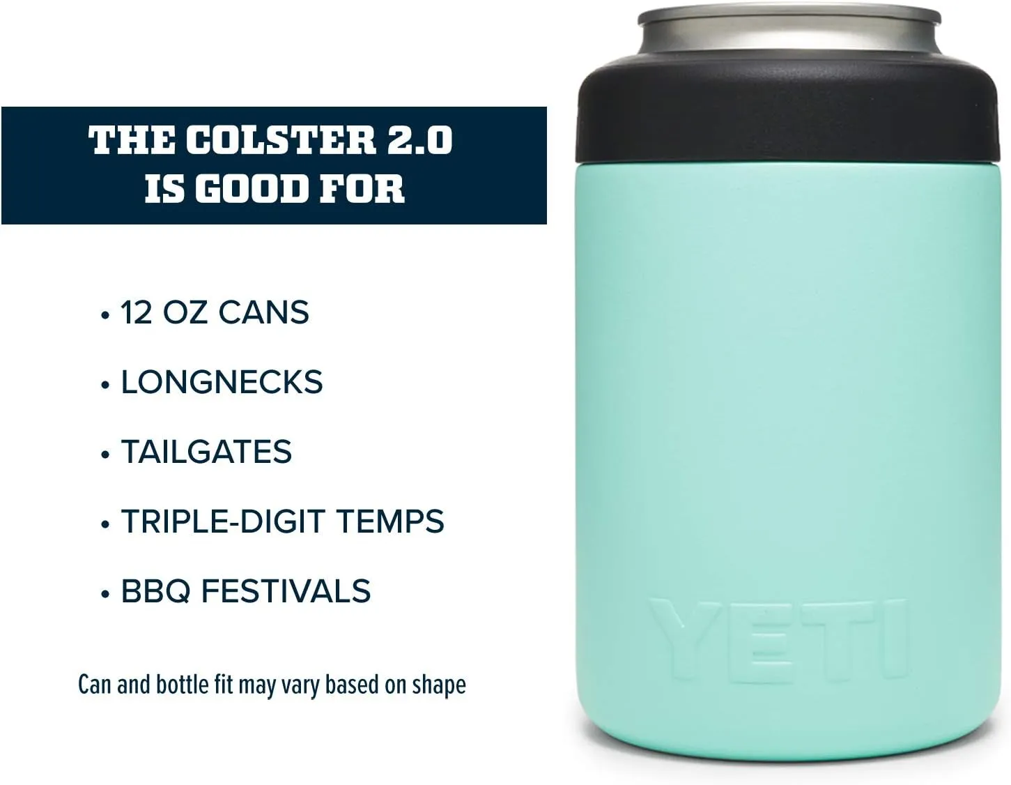 YETI Rambler 12 oz. Colster Can Insulator for Standard Size Cans