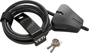 YETI Security Cable Lock and Bracket for Tundra Coolers