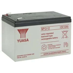 Yuasa NP12-12 Lead Acid Battery 12v 12Ah