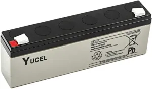 YUASA Y2.1-12 - BATTERY, LEAD-ACID 12V 2.1AH
