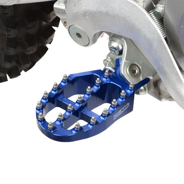 Zeta Alu Foot Pegs YZF250 / 450YZ125 / 250 Blue