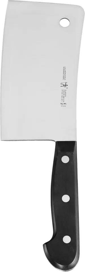 ZWILLING HENCKELS Classic Razor-Sharp 6-inch Meat Cleaver Knife, German Engineered Informed by 100  Years of Mastery, Black/Stainless Steel